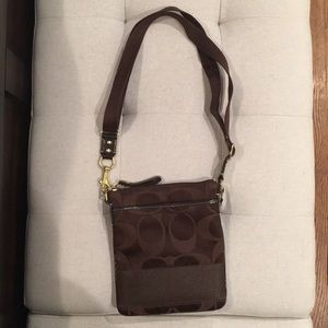 Coach cross body bag